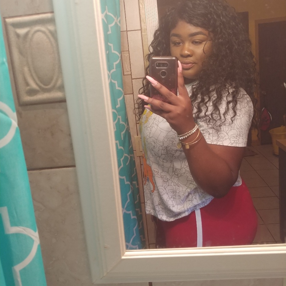 Red Striped Legging - Picture 4 of 5